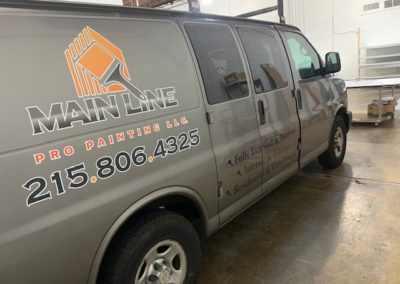 Main Line Pro Painting Van