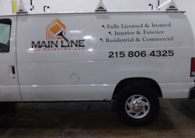 Main Line Pro Painting Van