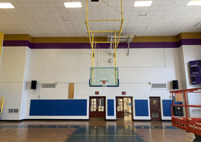 Basketball Court commercial painting