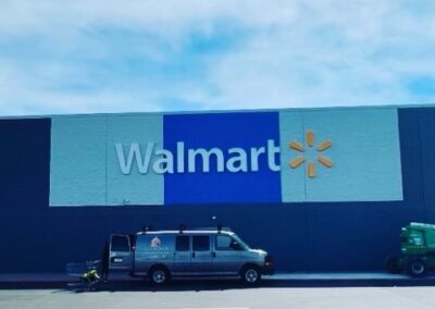 Walmart commercial painting