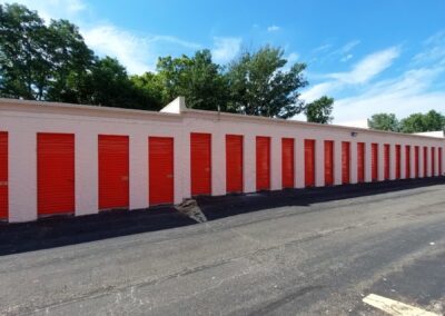Storage units commercial painting
