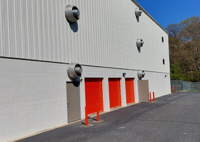Storage units commercial painting