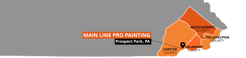 Main Line Pro Painting Location Map